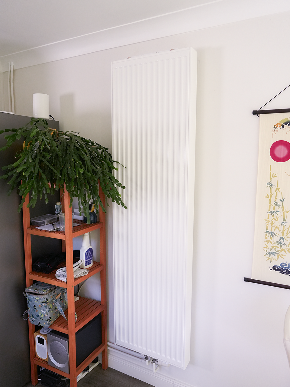 Kitchen with radiator