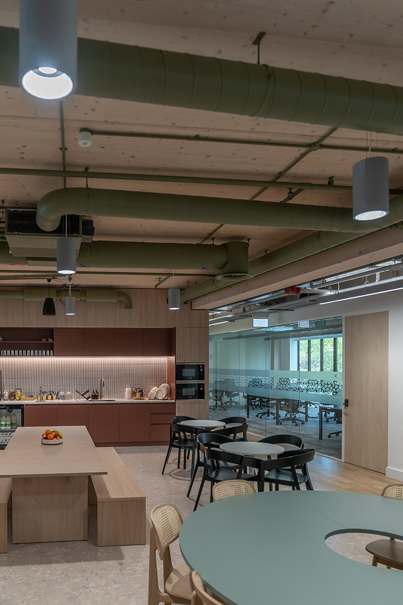 Old Paradise Street kitchen area